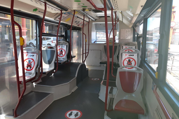 bus covid